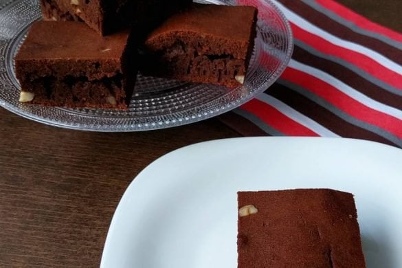 Brownies clásicos sin gluten