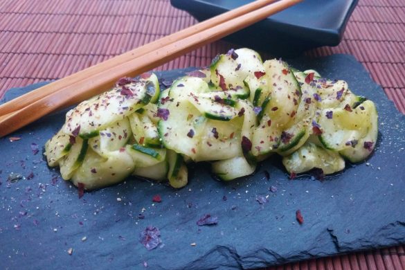 Sunomono, ensalada japonesa de pepino